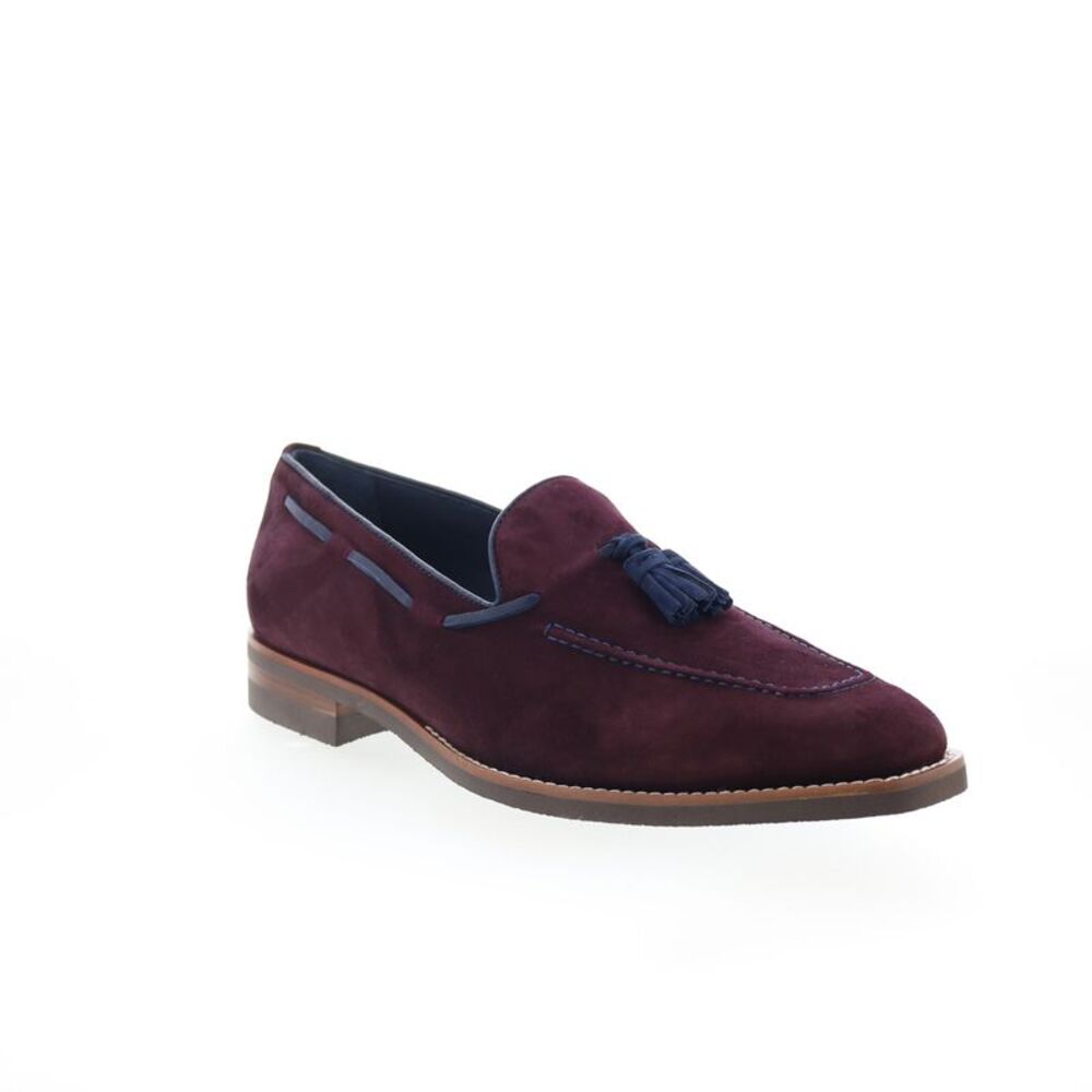 Zelli Italia Mens Carmen Burgundy Shoes (NWT) - Picture 2 of 7